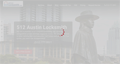 Desktop Screenshot of 512locksmith.com